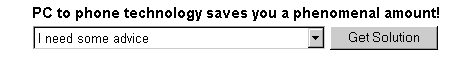 Save with PC to phone long distance technology!